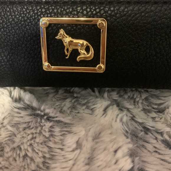 Emma Fox Vintage Leather bag with gold chain straps - Picture 6 of 7